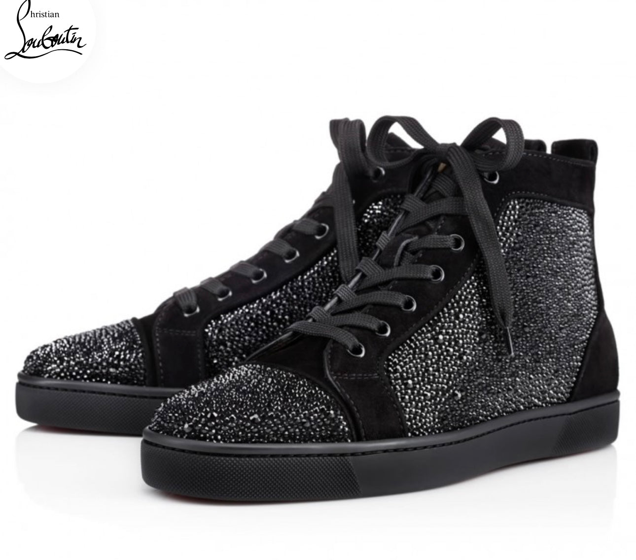 Louboutin Christian Paris Black Shoe