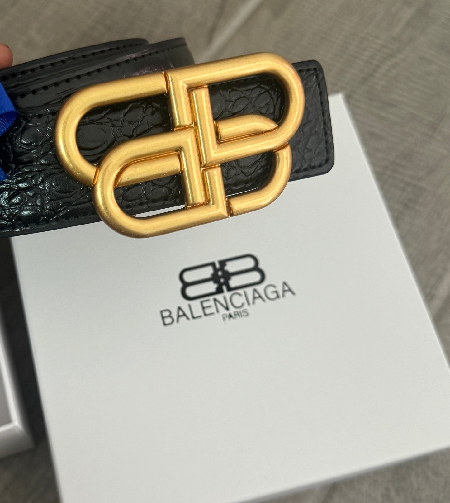 Balenciaga Paris Belt For Men