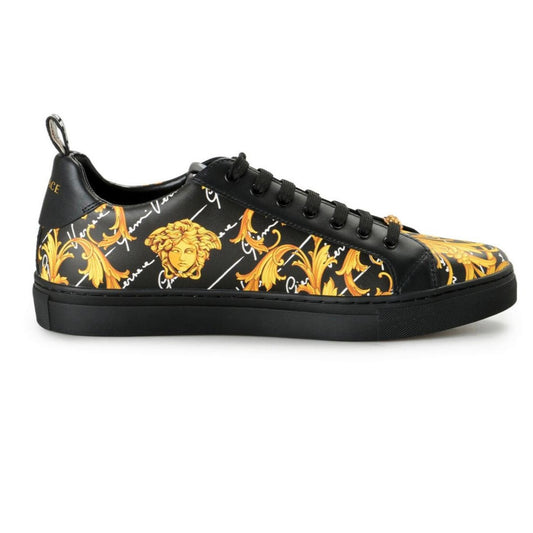 Versace Black & Gold Sneaker
